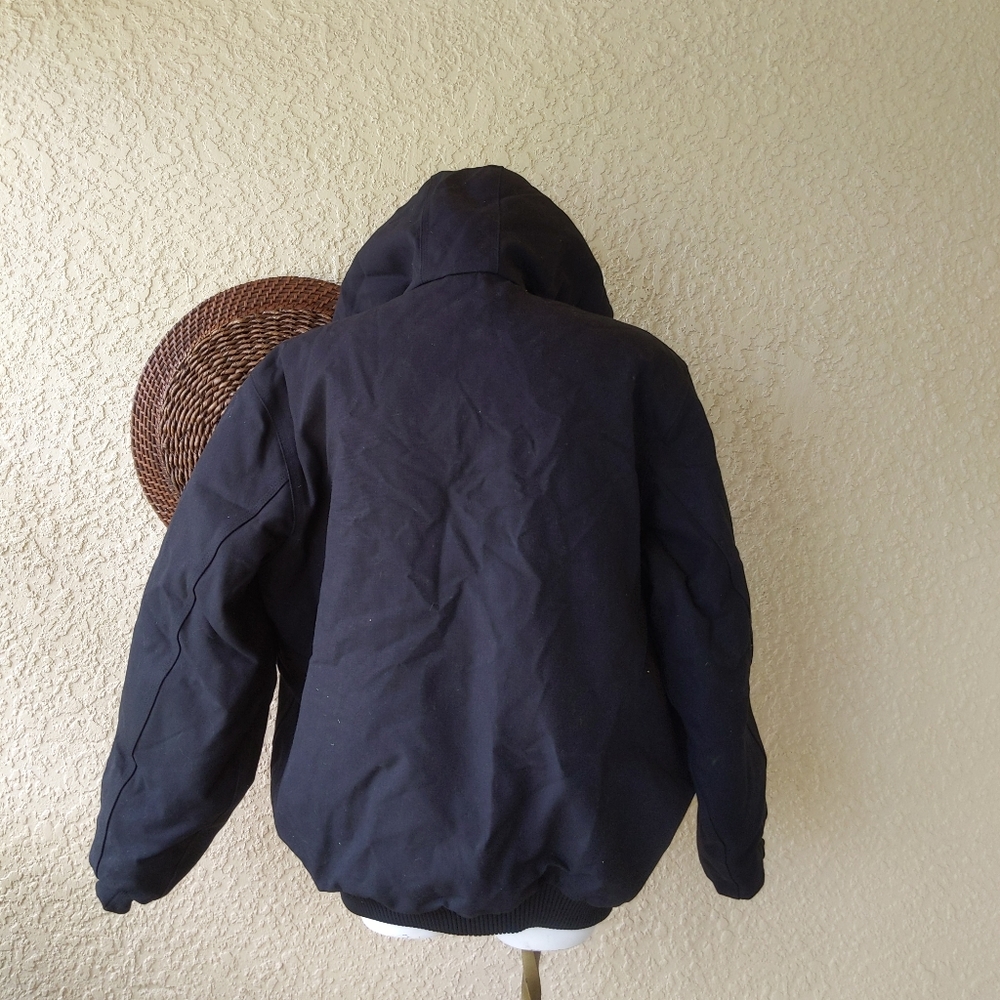 Carhartt Men's Quilted Flannel Lined Duck Active - Picture 3 of 6
